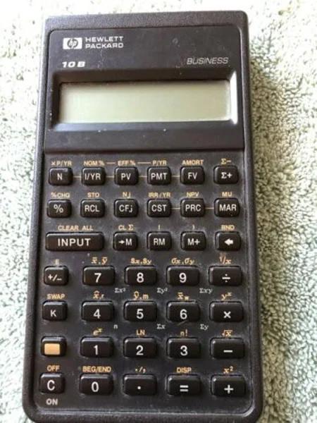 HP 10B Financial Calculator