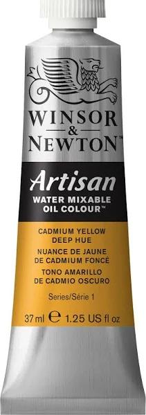 Winsor & Newton Artisan Water Mixable Oil 37ml Cadmium Yellow Deep Hue (S1)