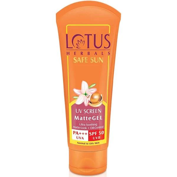 Lotus Herbals Safe Sun UV Screen Matte Gel SPF 50 PA+++