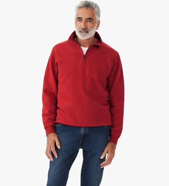 Men's Mulyungarie Fleece - Red - XL - R.M.Williams