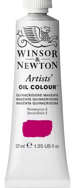 Winsor & Newton : Artists Oil Paint : 37ml : Quinacridone Magenta