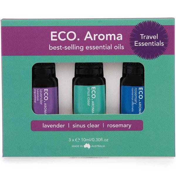 ECO. Modern Essentials Aroma Essential Oil Trio Travel Essentials 10ml x 3 Pack