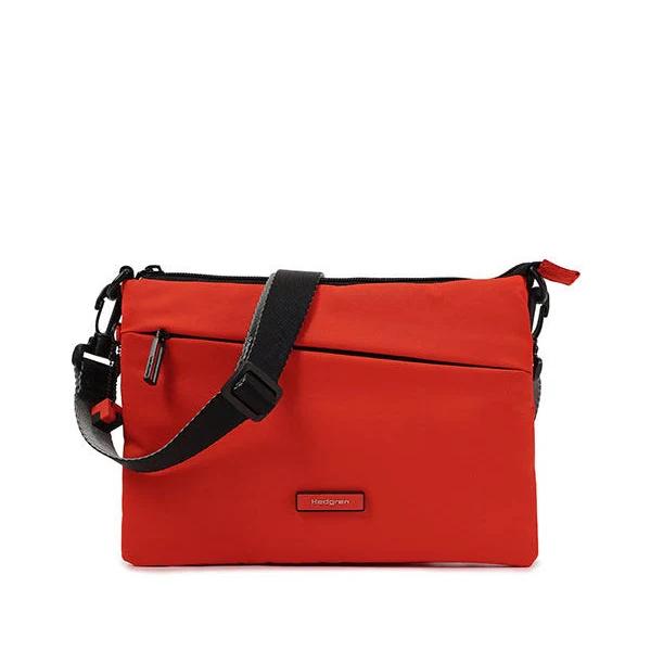 Orbit Flat Crossbody - Strong Red