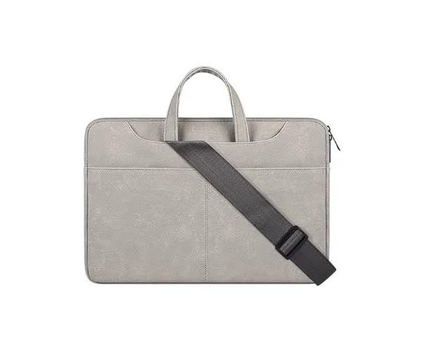 14.1In Waterproof and Wear Resistant Laptop Bag Notebook Liner Business - Grey - Bag 20 - AfterPay & zipPay Available