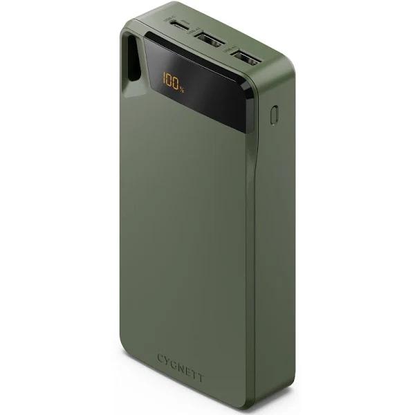 Cygnett ChargeUp Boost 4 20000mah Power Bank - Green