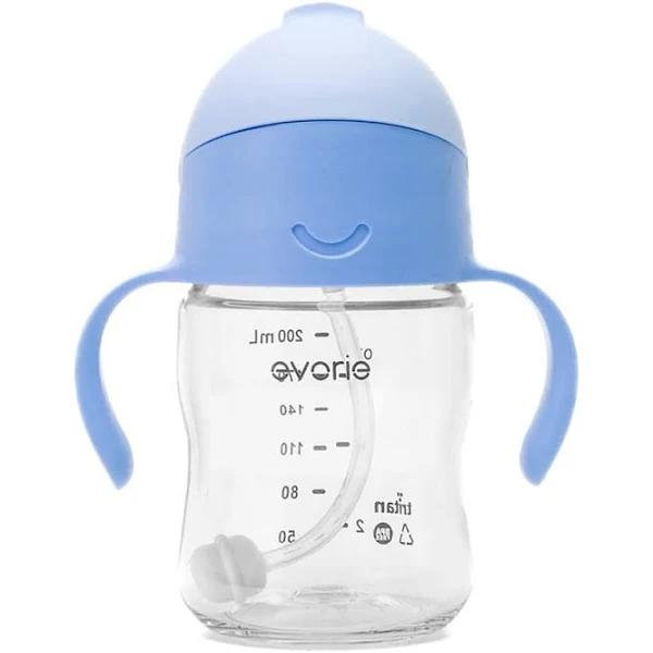 Evorie Tritan 360 Straw Sippy Cup, Spill-proof & Leak-proof Toddler Drink Bottle, 200ml