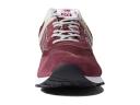 New Balance Men's 574 Core Burgundy/White - Size 14