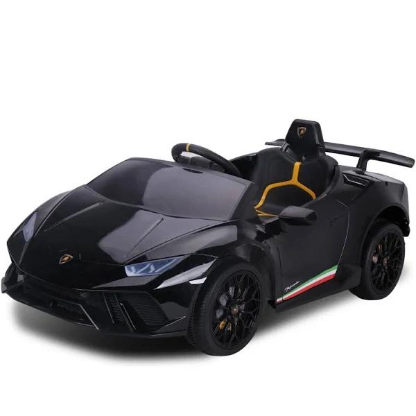 Lamborghini Performante Kids Electric Ride On Car Remote Control - Black