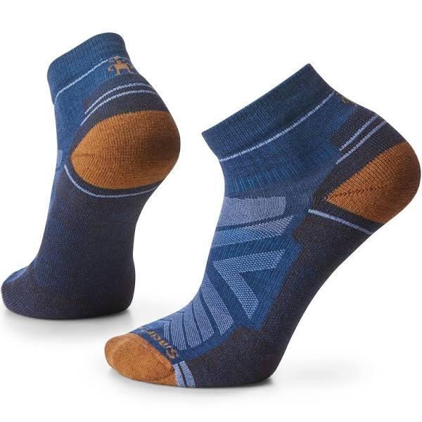 Smartwool Hike Light Cushion Ankle Mens Socks - Alpine Blue - L