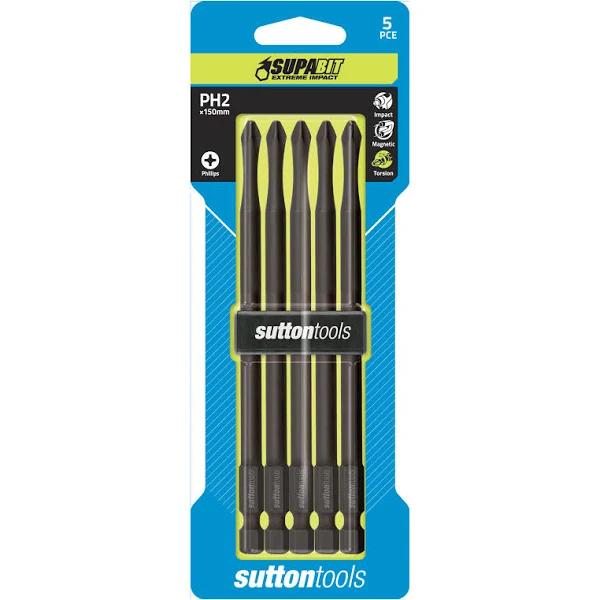 Sutton S15102152 Supabit Impact Torsion PH2 x 150mm 5pcs