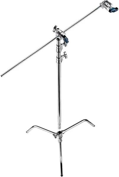 Kupo CT-30MK 30" C Stand with Detachable Turtle Base - Kit Silver