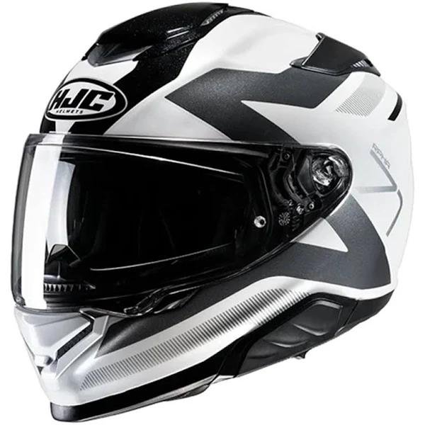 HJC RPHA 71 Pinna Helmet, black-white, Size L