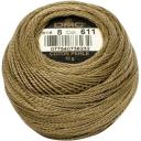 DMC Pearl Cotton Skein Size 3 16.4yd Light Khaki Green