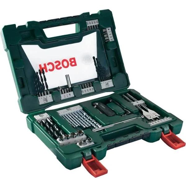 Bosch 68 Piece V-line Drill and Screwdriver Set - (Wood, Masonry, and Metal)