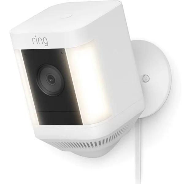 Ring Spotlight Cam Plus Plug-in (White)