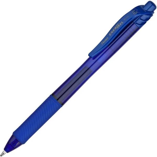 Pentel Energel x Gel Pen BL110 Retractable 1.0mm Blue