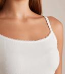 Lily Loves Pointelle Cami - White - 18 - AfterPay & zipPay Available