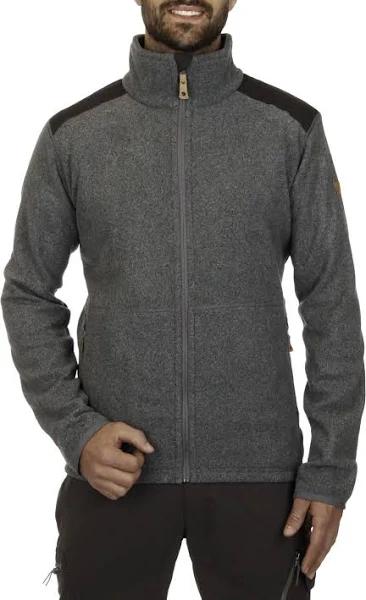 Fjallraven Sten Fleece - Dark Grey - Fleece Jackets XXXL