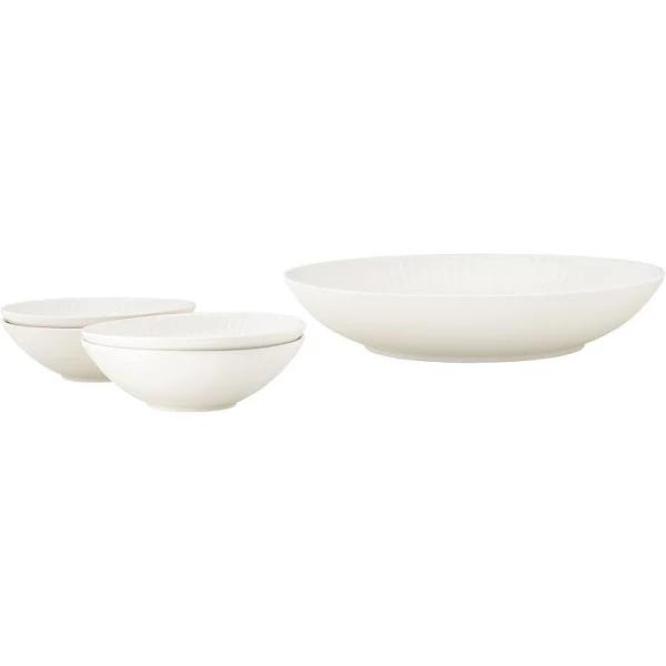 Maxwell & Williams Radiance Pasta Serving Set of 5 White