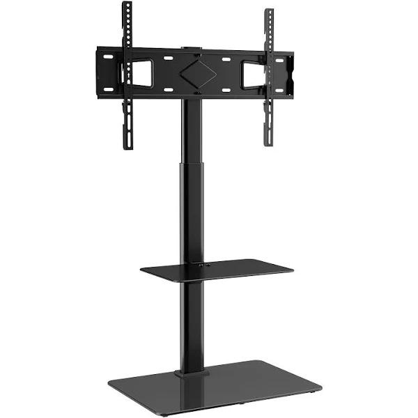 VEVOR TV Stand Mount, Swivel Tall TV Stand for 32 to 65 Inch TVs, Height Adjustable Portable Floor TV Stand