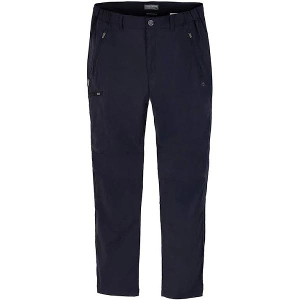 Craghoppers Mens Kiwi Pro Stretch Cargo Trousers Dark Navy 38S