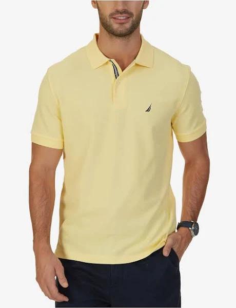 Nautica Men's Performance Deck Polo (Corn, XL)