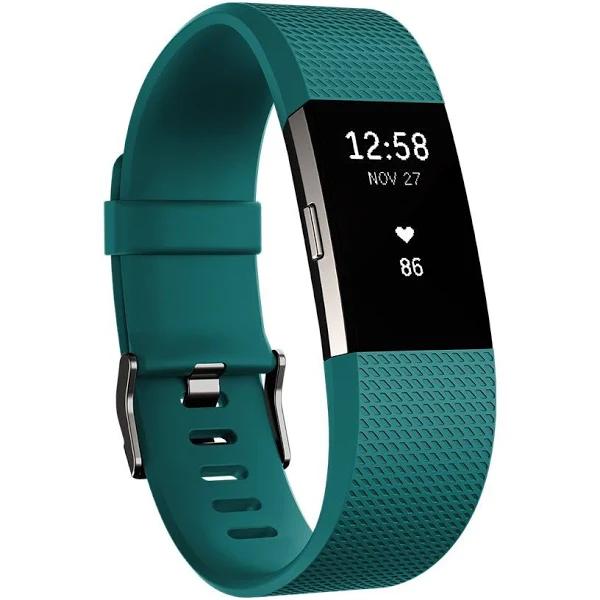 Fitbit Charge 2 Fitness Wristband (Small, Teal)