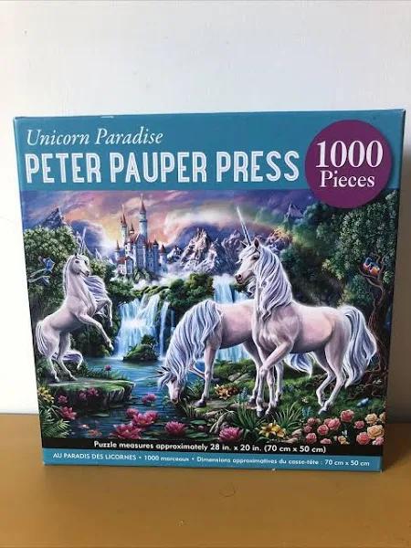 Peter Pauper Puzzle Unicorn Paradise 1000pc