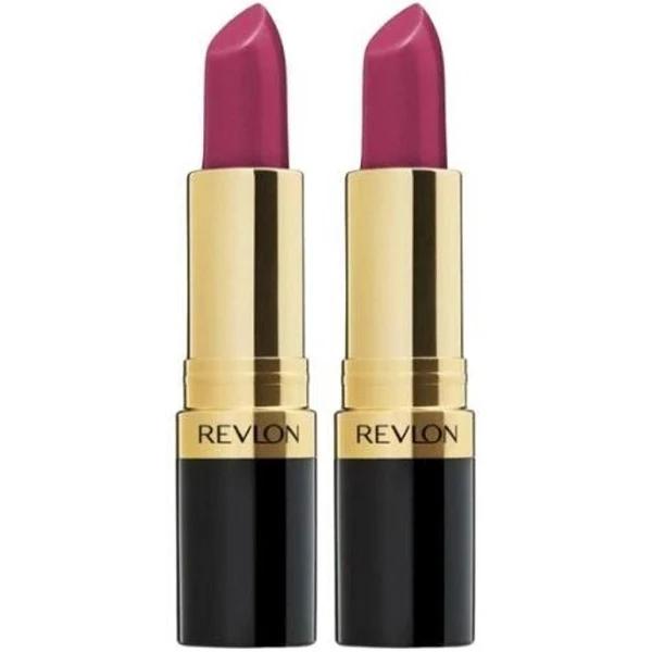 Revlon 2 x Super Lustrous Lipstick 4.2g - 657 | Fuchsia | Fusion