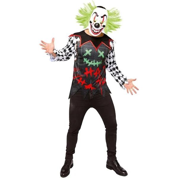 Haha Clown Men's Costume Adult Standard Size