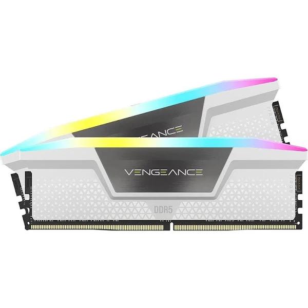 Corsair Vengeance RGB 32GB (2x16GB) 5200MHz DDR5, White