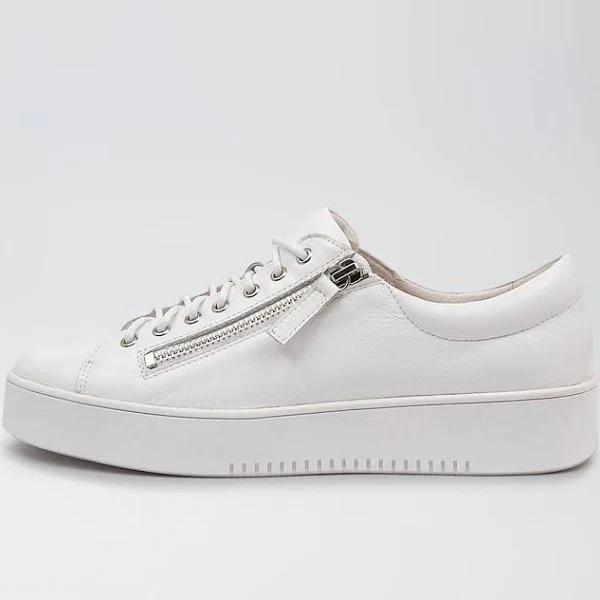 Django & Juliette Laila White White Sole White White Sole Womens Sneakers Casuals Shoes