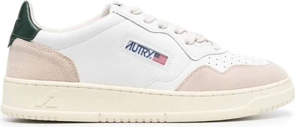 Autry White Medalist Low Sneakers