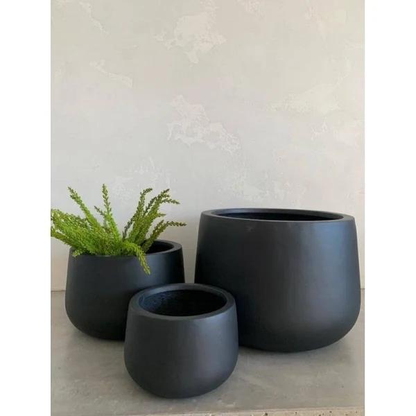 Cora Egg Pot in Charcoal (XL) - Earn Everyday Rewards, AfterPay Available