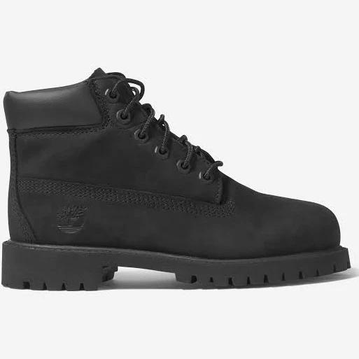 Timberland 6 Inch Premium Boot Children - Black - Kids Boots