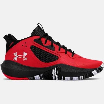 Under Armour Lockdown 6 Basketball Shoes Red EU 32 Man 3025618-600-1