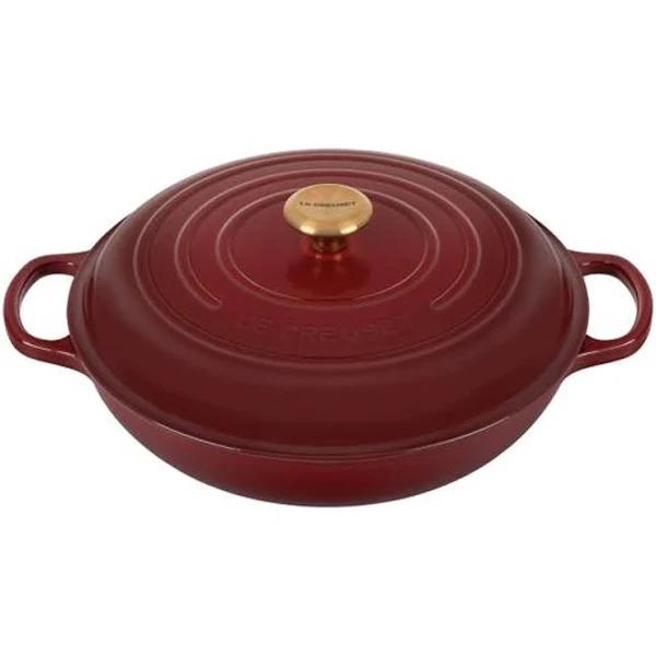 Le Creuset Signature 5 Quart Enameled Cast Iron Braiser Rhone