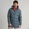 Kathmandu Epiq Men's Longline Down Coat | Blue Puffer Jacket - L