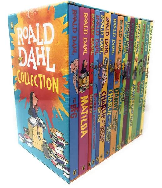 Roald Dahl Collection 16 Books Box Set by Roald Dahl