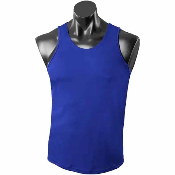 Botany Mens Training Singlet- Royal