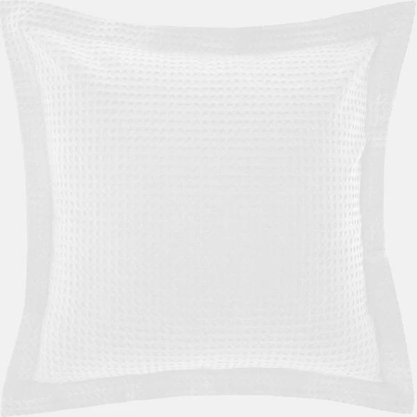 Linen House - White European - Deluxe Waffle European Pillowcase - Size One Size at The Iconic