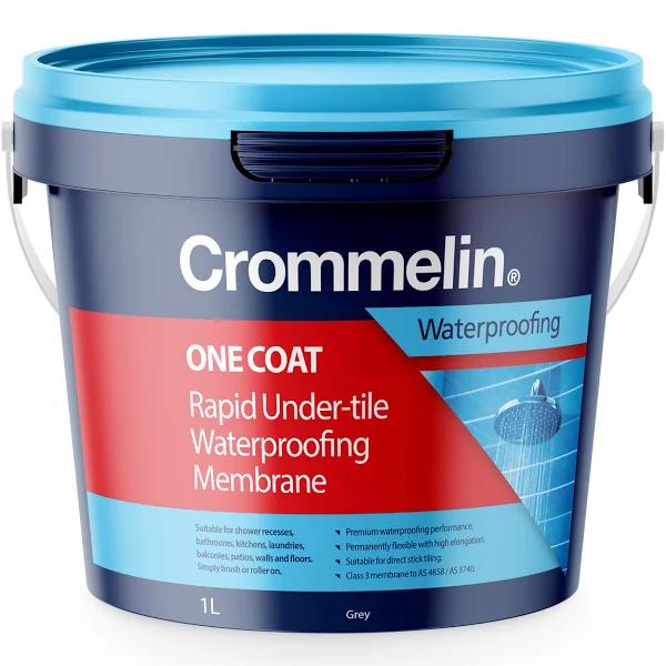 Crommelin 1L One Coat Rapid Under-tile Waterproofing Membrane