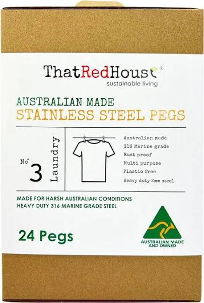 That Red House Australian Made Stainless Steel Pegs | Marine Grade