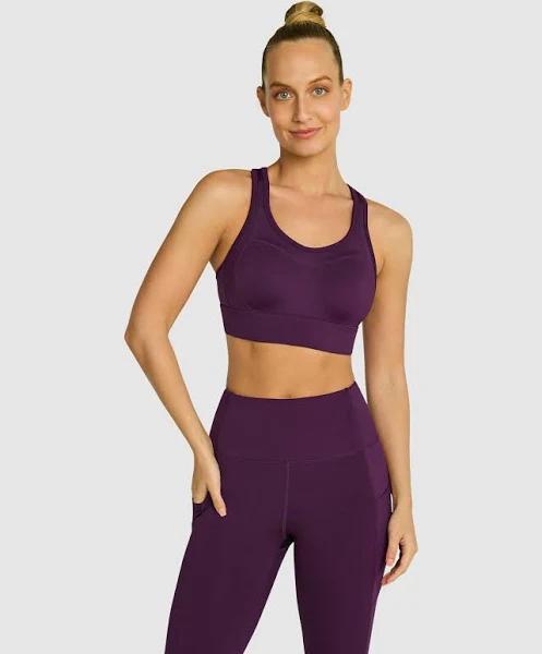 Rockwear Olympia Moulded High Impact Sports Bra Nightberry 12E