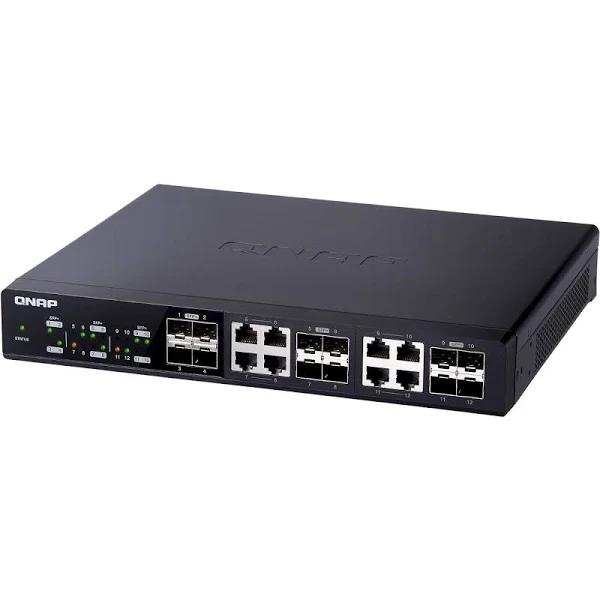 QNAP QSW-1208-8C 10GbE 12 Port Unmanaged Switch