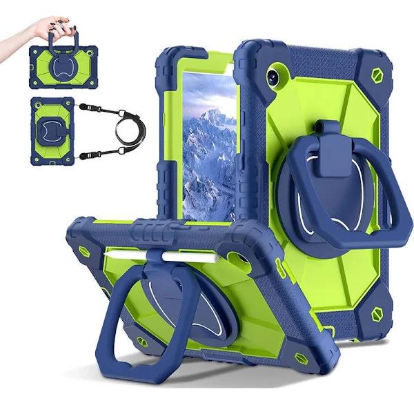 WIWU Samsung Galaxy A9 Plus Rugged Tablet Case with Handle Shoulder Strap-d - AfterPay & zipPay Available