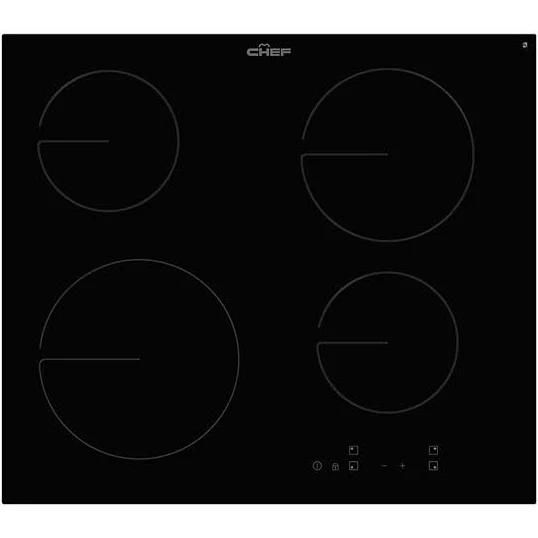 Chef 60cm 4 Zone Ceramic Cooktop - CHC644BB