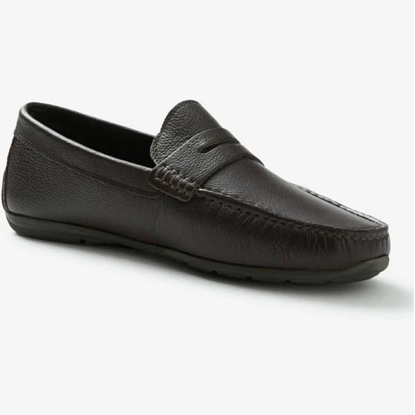 Heritage Moccasin Leather Slip On - Size 11 - Mens - Brown