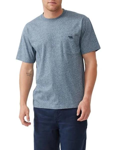 Rodd & Gunn Gunn Original Fit Tee - in Denim, Size XL