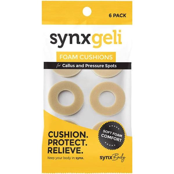 Synxgeli Foam Cushions for Callus & Pressure Spots